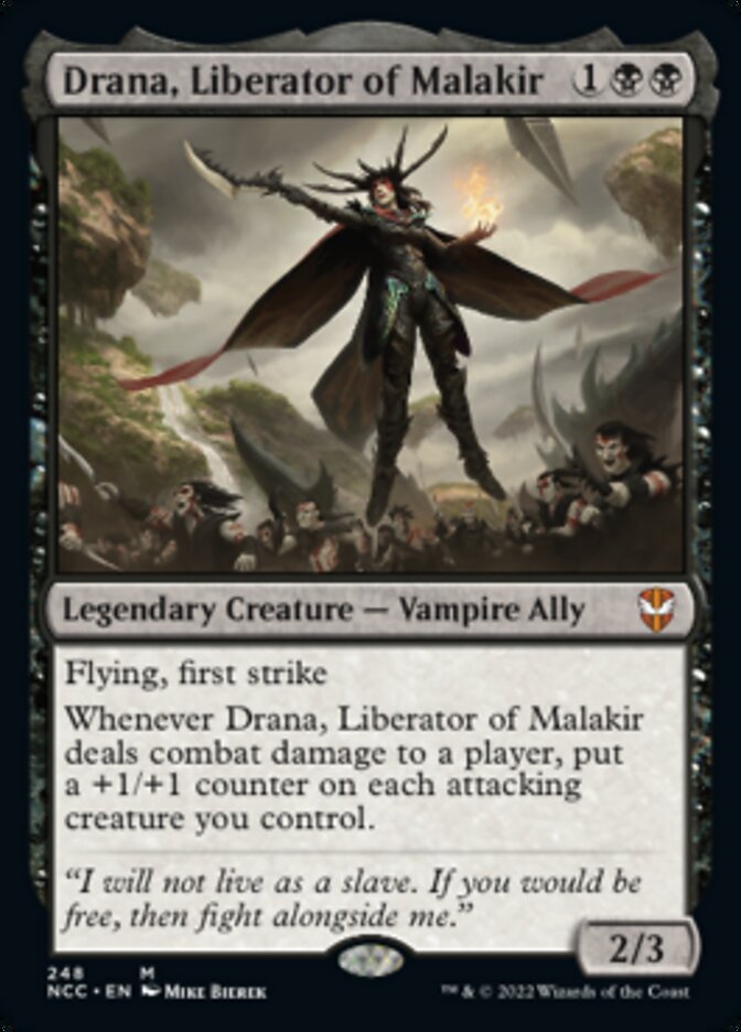 Drana, Liberator of Malakir [Streets of New Capenna Commander] Magic: The Gathering