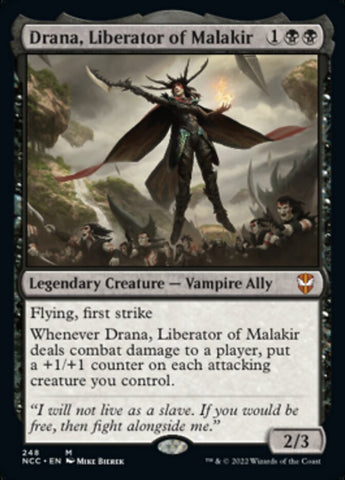Drana, Liberator of Malakir [Streets of New Capenna Commander] Magic: The Gathering