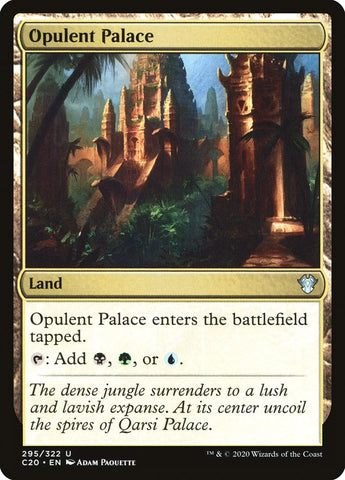 Opulent Palace [Commander 2020] Magic: The Gathering