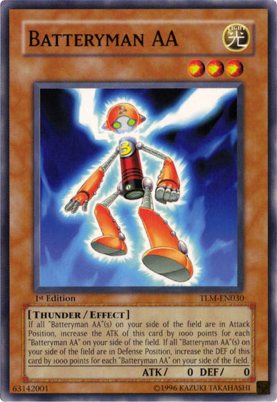 Batteryman AA [TLM-EN030] Common Yu-Gi-Oh!