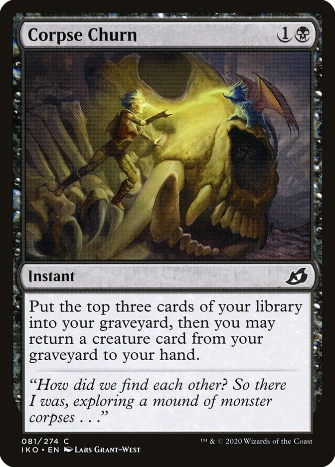 Corpse Churn [Ikoria: Lair of Behemoths] Magic: The Gathering