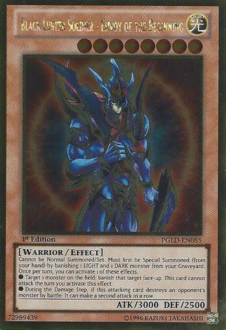 Black Luster Soldier - Envoy of the Beginning [PGLD-EN085] Gold Rare Yu-Gi-Oh!