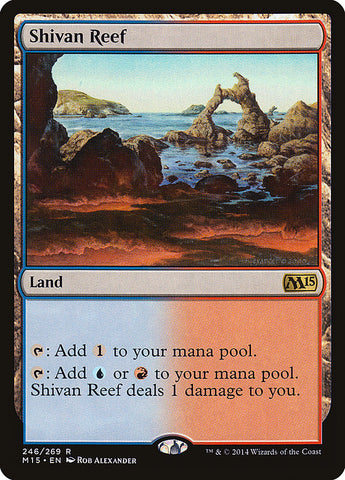 Shivan Reef [Magic 2015] Magic: The Gathering