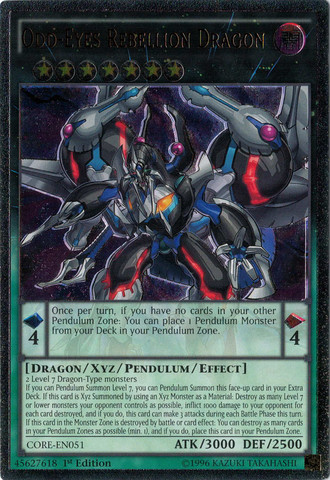 Odd-Eyes Rebellion Dragon [CORE-EN051] Ultimate Rare Yu-Gi-Oh!