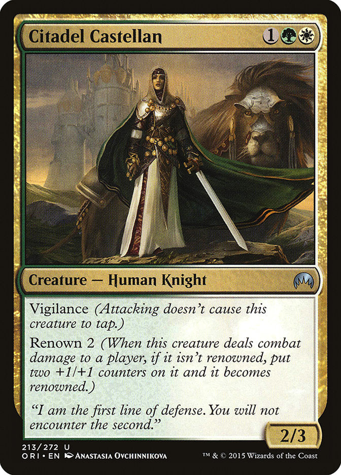 Citadel Castellan [Magic Origins] Magic: The Gathering
