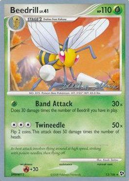 Beedrill LV.41 (13/106) (Luxdrill - Stephen Silvestro) [World Championships 2009] Pokémon