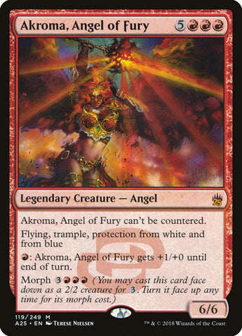Akroma, Angel of Fury [Masters 25] Magic: The Gathering