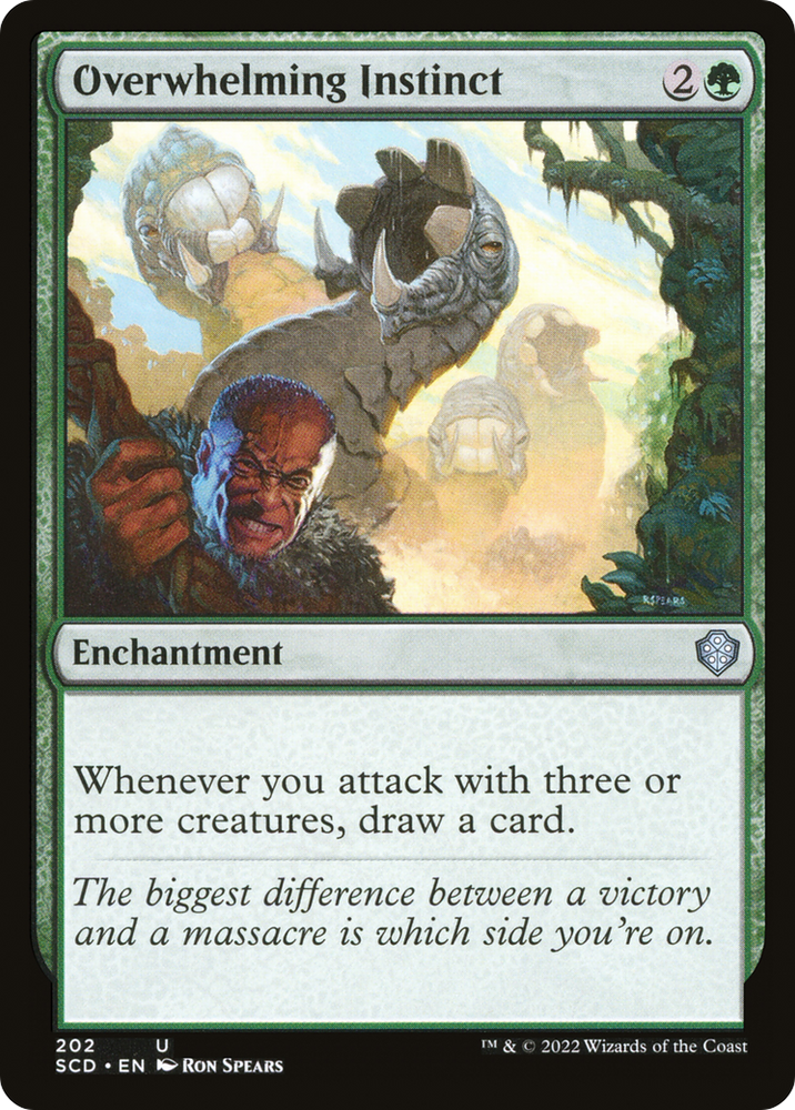 Overwhelming Instinct [Starter Commander Decks] Magic: The Gathering