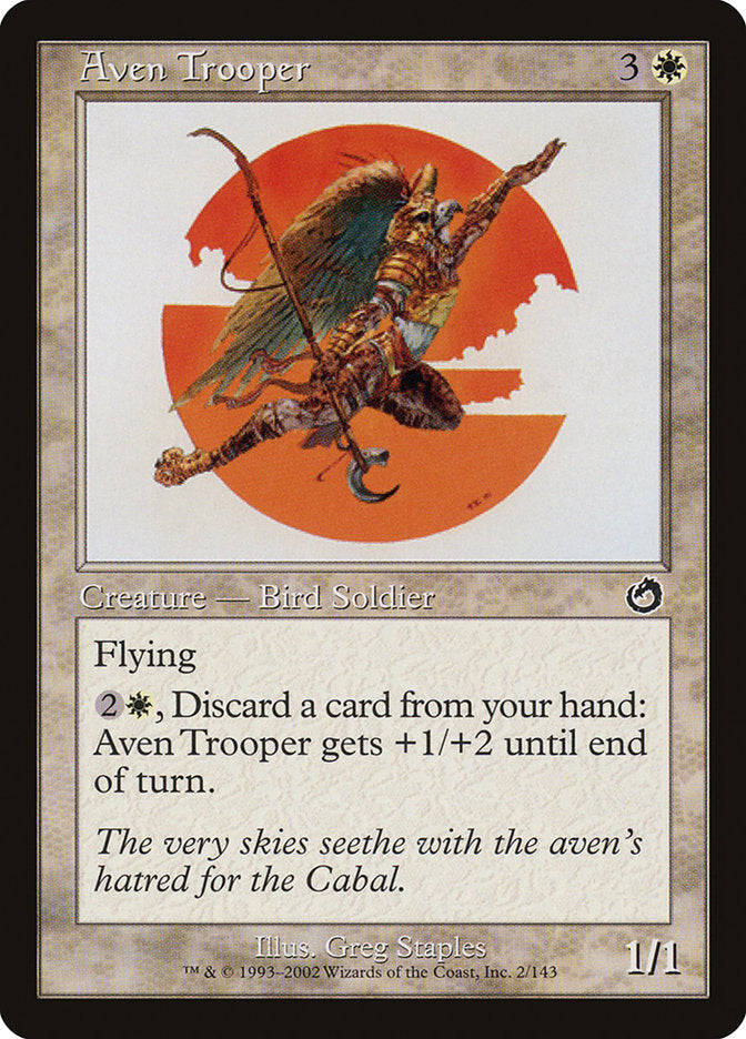 Aven Trooper [Torment] Magic: The Gathering
