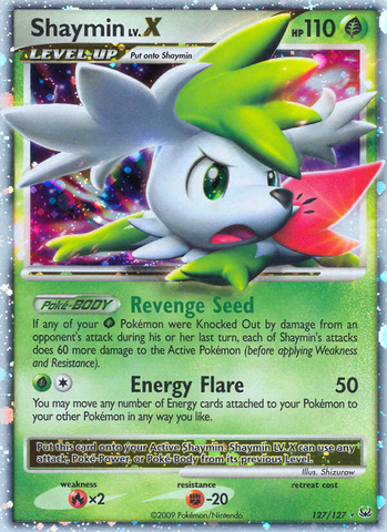 Shaymin LV.X (127/127) [Platinum: Base Set] Pokémon