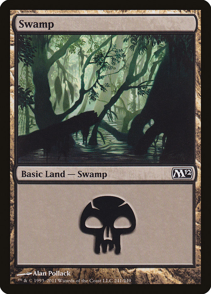 Swamp (241) [Magic 2012] Magic: The Gathering