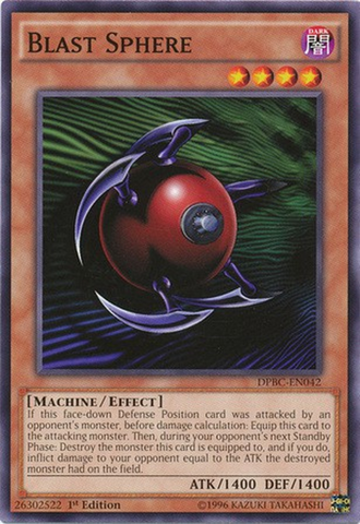 Blast Sphere [DPBC-EN042] Common Yu-Gi-Oh!