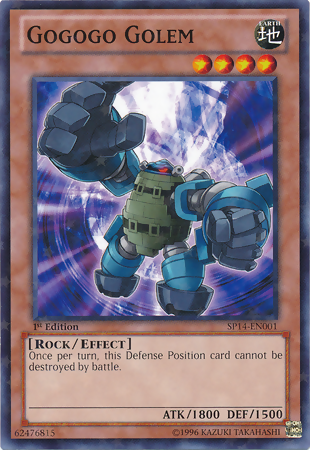 Gogogo Golem [SP14-EN001] Starfoil Rare Yu-Gi-Oh!