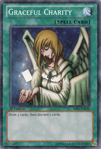 Graceful Charity [BP01-EN036] Starfoil Rare Yu-Gi-Oh!