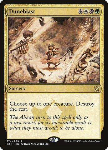 Duneblast [Khans of Tarkir] Magic: The Gathering