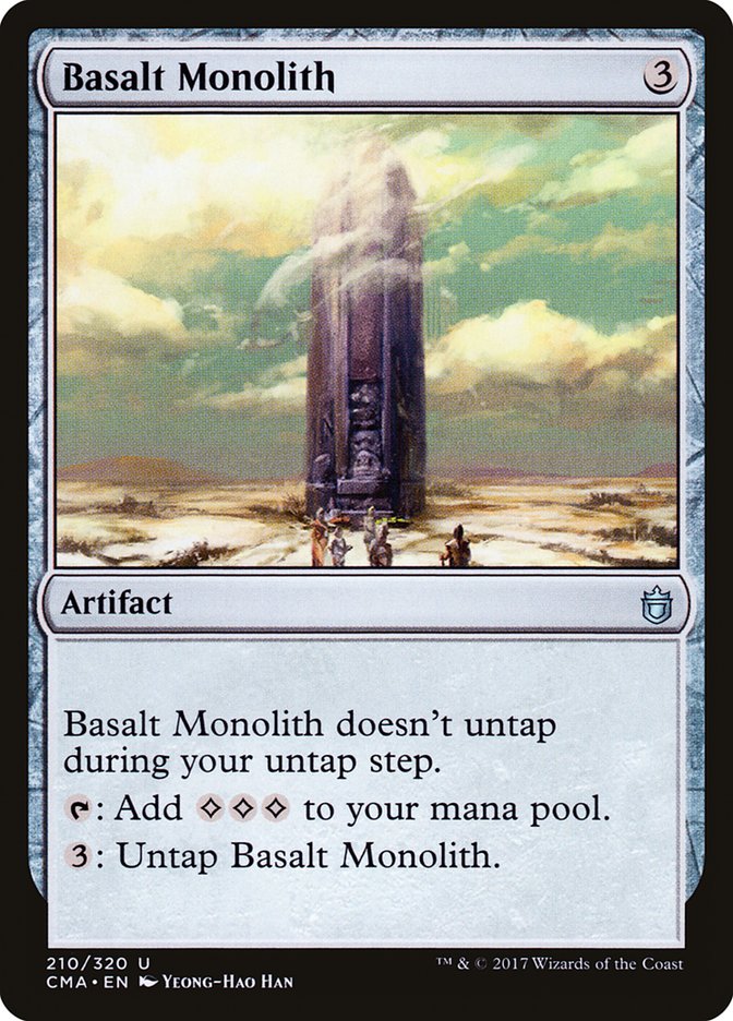 Basalt Monolith [Commander Anthology] Magic: The Gathering