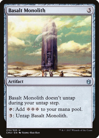 Basalt Monolith [Commander Anthology] Magic: The Gathering