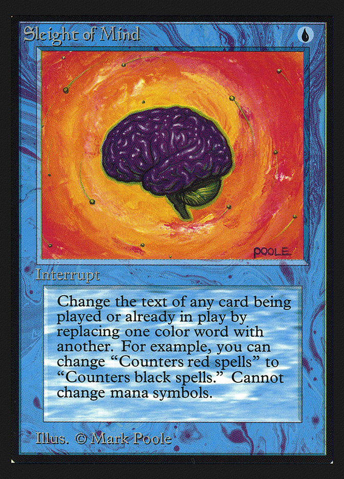 Sleight of Mind [Collectors' Edition] Magic: The Gathering