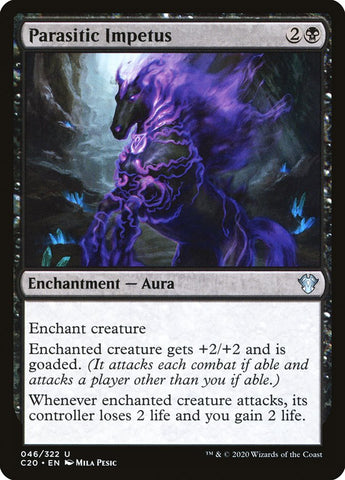 Parasitic Impetus [Commander 2020] Magic: The Gathering