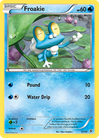Froakie (12/39) [XY: Kalos Starter Set] Pokémon