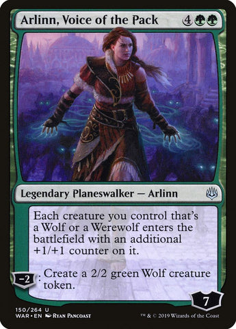 Arlinn, Voice of the Pack [War of the Spark] Magic: The Gathering