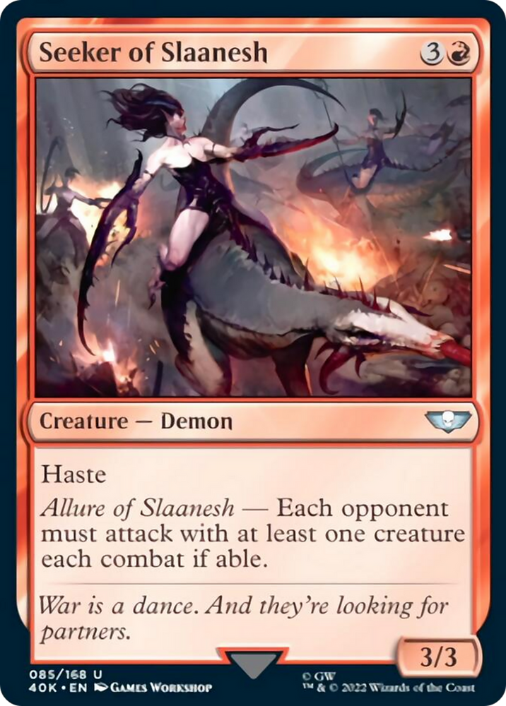 Seeker of Slaanesh [Warhammer 40,000] Magic: The Gathering