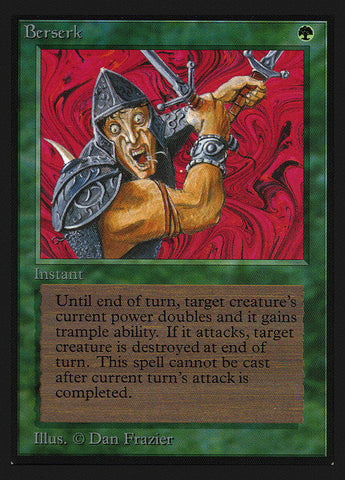 Berserk [International Collectors' Edition] Magic: The Gathering