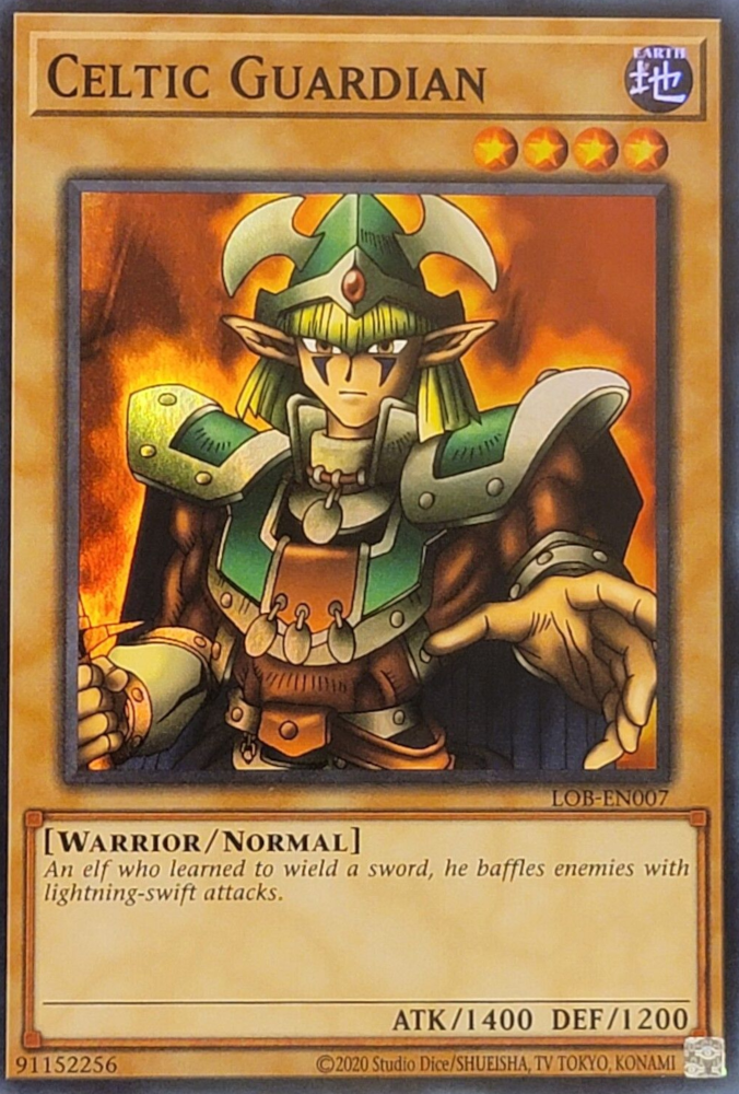 Celtic Guardian (25th Anniversary) [LOB-EN007] Super Rare Yu-Gi-Oh!