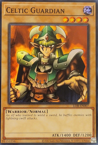 Celtic Guardian (25th Anniversary) [LOB-EN007] Super Rare Yu-Gi-Oh!