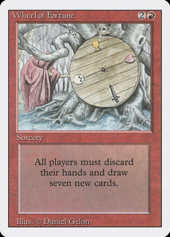 Wheel of Fortune [Revised Edition] Magic: The Gathering