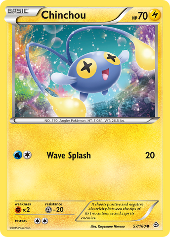 Chinchou (57/160) [XY: Primal Clash] Pokémon
