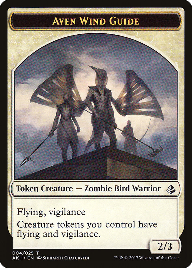 Aven Wind Guide Token [Amonkhet Tokens] Magic: The Gathering