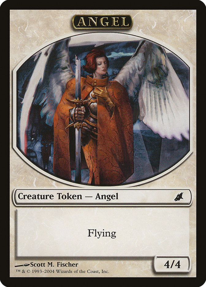 Angel Token [Magic Player Rewards 2004] Magic: The Gathering