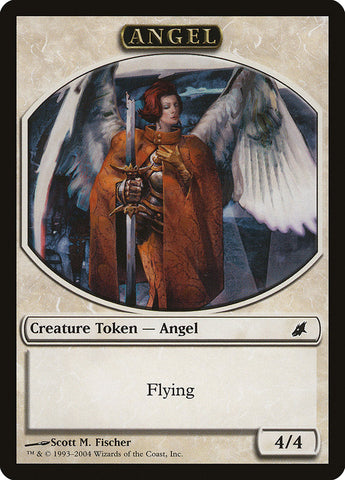 Angel Token [Magic Player Rewards 2004] Magic: The Gathering