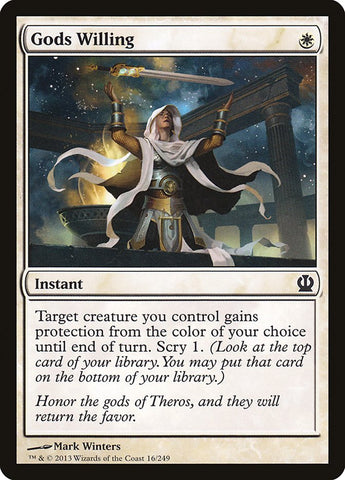 Gods Willing [Theros] Magic: The Gathering