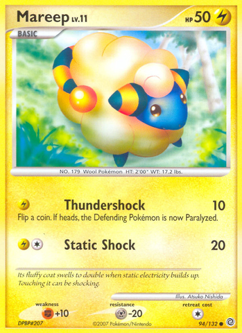 Mareep (94/132) [Diamond & Pearl: Secret Wonders] Pokémon