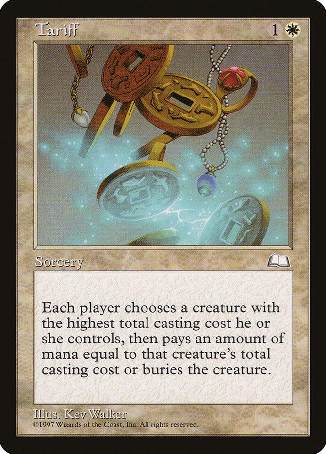 Tariff [Weatherlight] Magic: The Gathering