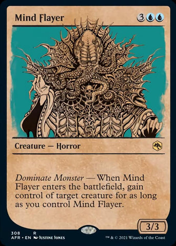 Mind Flayer (Showcase) [Dungeons & Dragons: Adventures in the Forgotten Realms] Magic: The Gathering