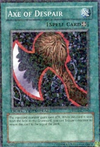 Axe of Despair [DT02-EN092] Common Yu-Gi-Oh!