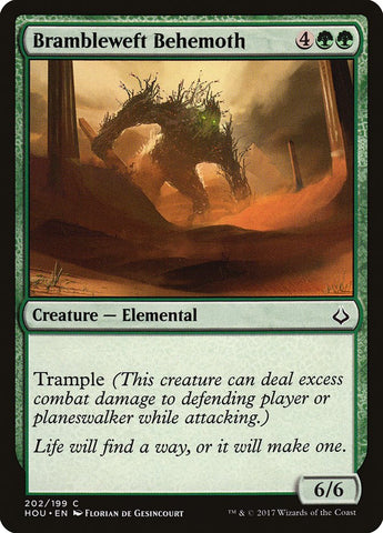 Brambleweft Behemoth [Hour of Devastation] Magic: The Gathering