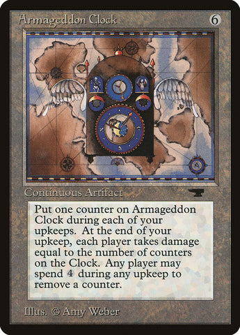 Armageddon Clock [Antiquities] Magic: The Gathering