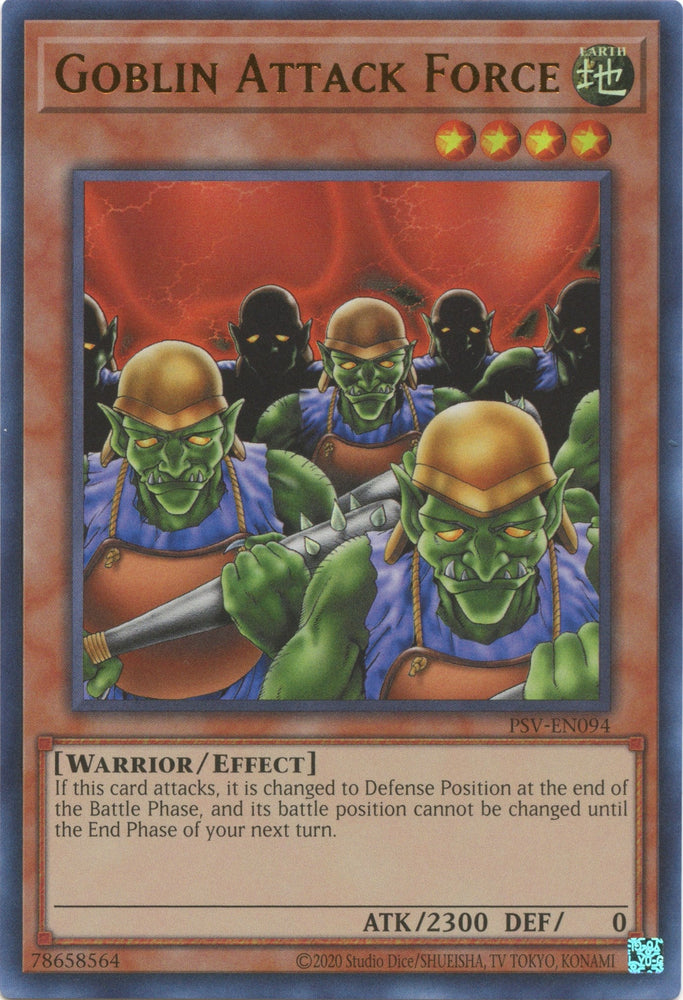 Goblin Attack Force (25th Anniversary) [PSV-EN094] Ultra Rare Yu-Gi-Oh!