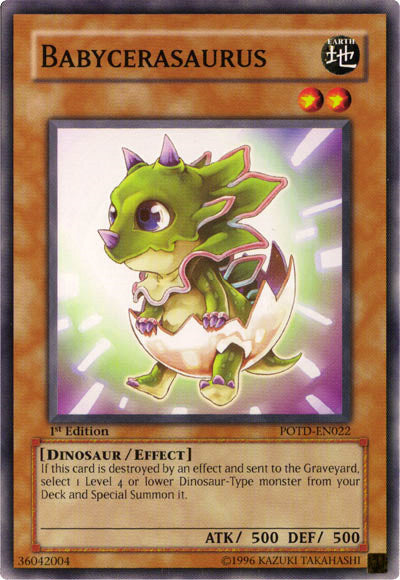 Babycerasaurus [POTD-EN022] Common Yu-Gi-Oh!