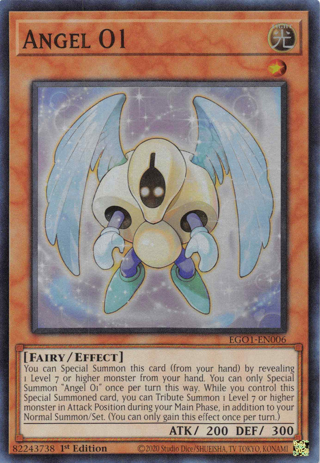 Angel O1 [EGO1-EN006] Super Rare Yu-Gi-Oh!