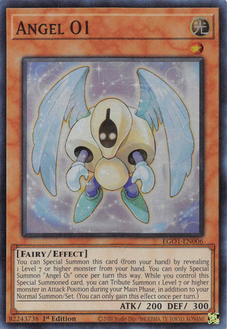 Angel O1 [EGO1-EN006] Super Rare Yu-Gi-Oh!