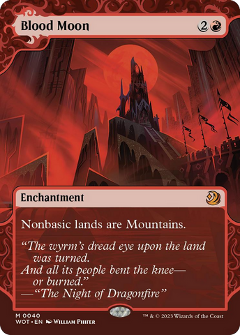 Blood Moon [Wilds of Eldraine: Enchanting Tales] Magic: The Gathering