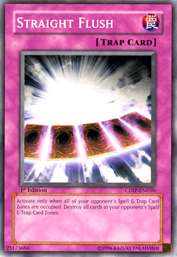 Straight Flush [CDIP-EN050] Common Yu-Gi-Oh!