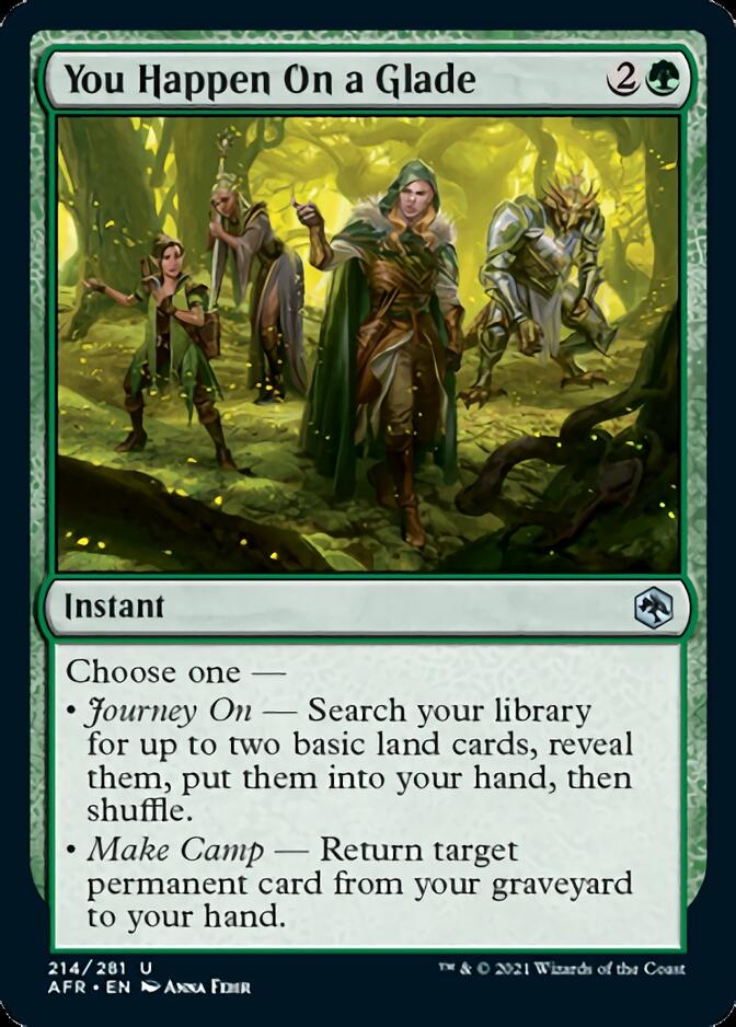 You Happen On a Glade [Dungeons & Dragons: Adventures in the Forgotten Realms] Magic: The Gathering