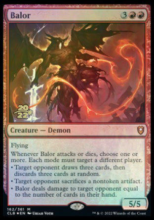Balor [Commander Legends: Battle for Baldur's Gate Prerelease Promos] Magic: The Gathering