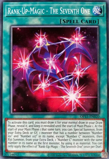 Rank-Up-Magic - The Seventh One [OP15-EN020] Common Yu-Gi-Oh!